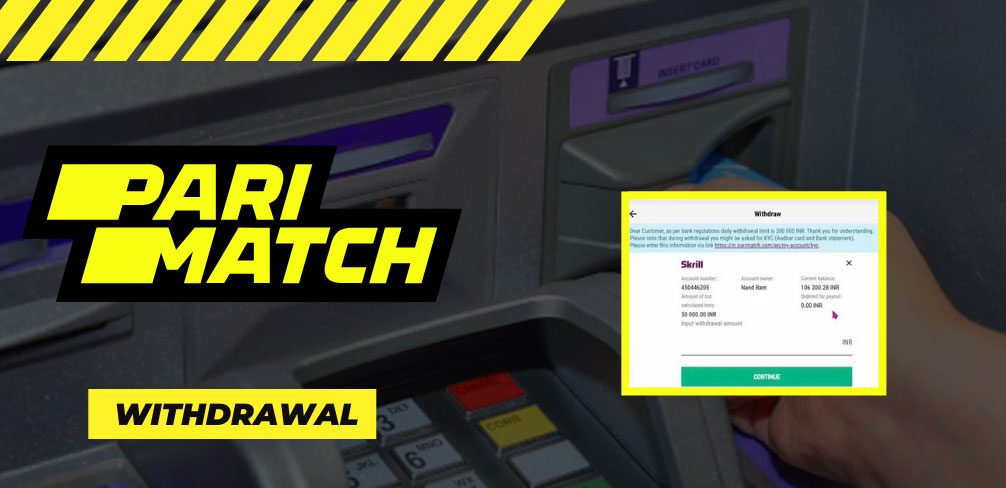 Parimatch India Withdrawal Limit