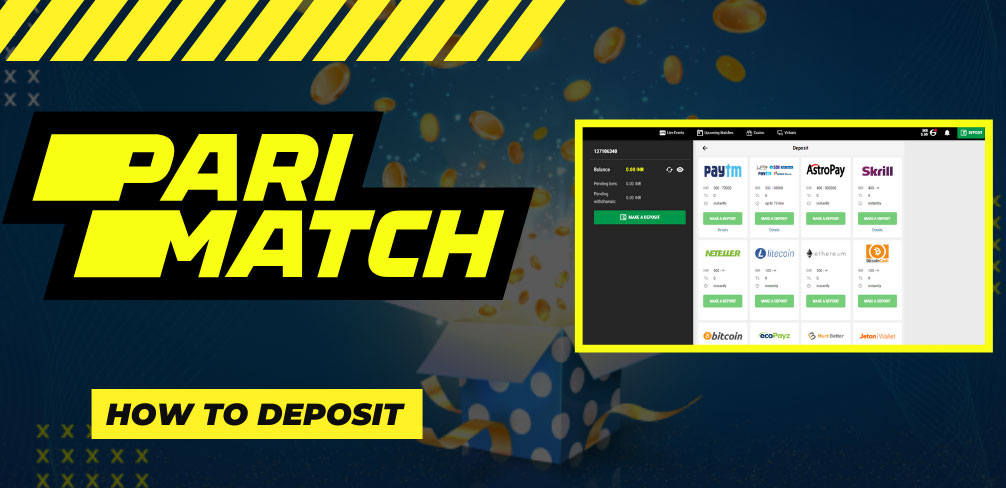 Parimatch India Deposit Limit